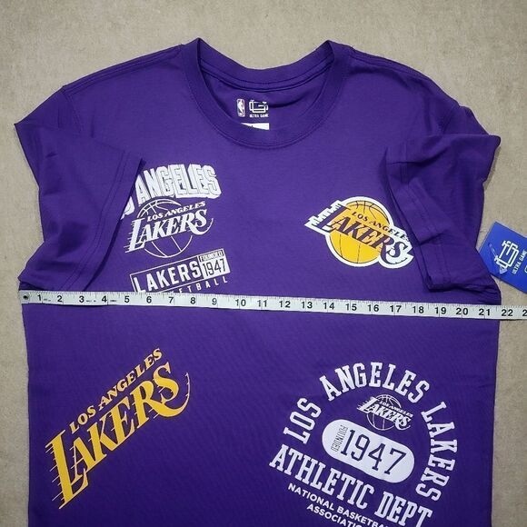 Ultra Game NBA Los Angeles Lakers Short Sleeve T-Shirt -Q - Picture 3 of 5